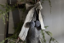 Grote kerstsok Teddy